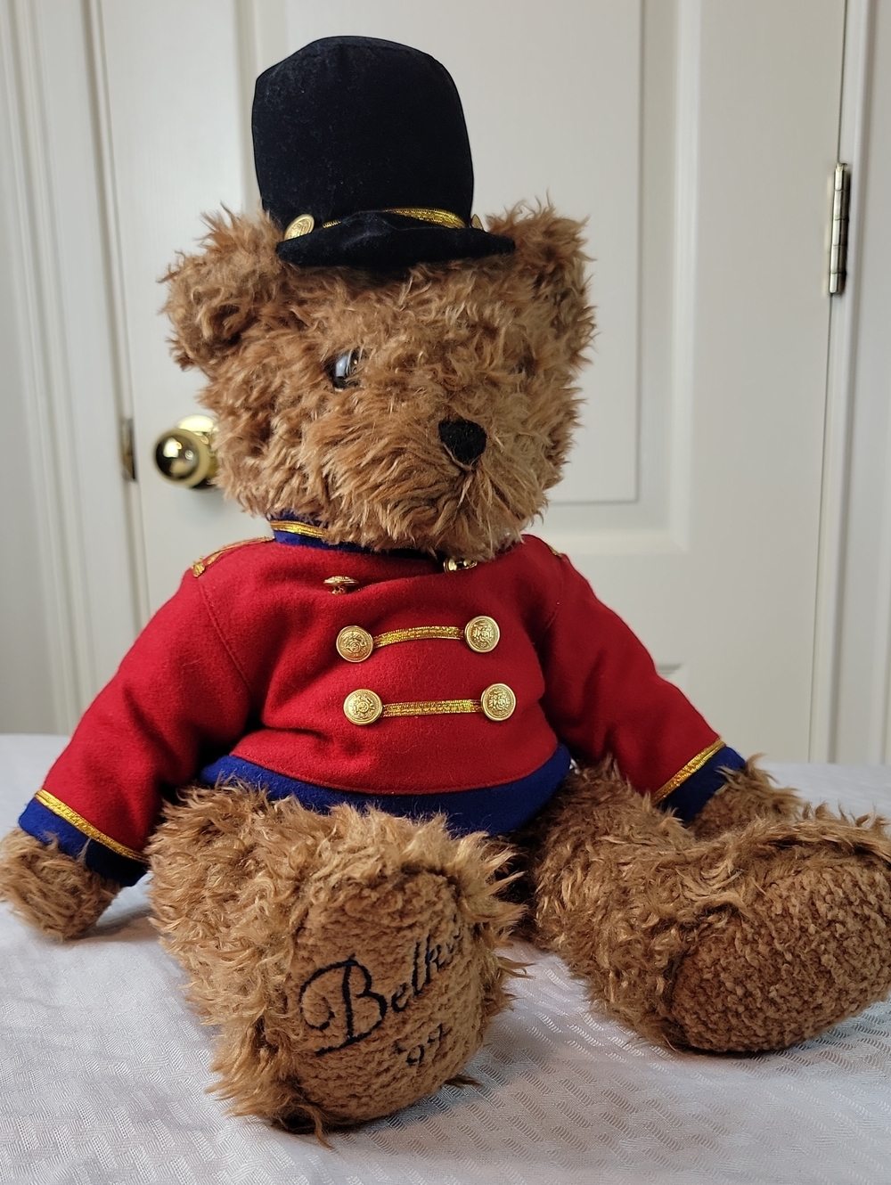 Vintage 1999 BELKIE BEAR Nutcracker Version
